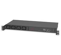 GUDE 8341 - 2 Expert PDU, 4 x 16 A, 2 x Sensor Inline, Hot Swap Negro