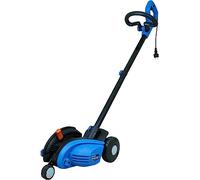 Gude GRKS 1400 Brush cutter Corriente alterna Negro, Azul - Cortacésped (Brush cutter, 1,3 cm, 3,8 cm, Cuchillas giratorias, 3 rueda(s), 4700 RPM)