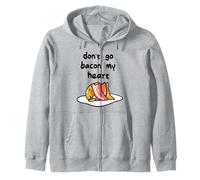 Gudetama Don't Go Bacon, mi corazón Sudadera con Capucha