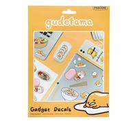 Gudetama - Calcomanías con licencia oficial de Puffy Gadget incluye 37 personajes de dibujos animados de anime 3D, regalo y decoración de accesorios Paladone