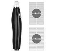 GuDoQi Goma de Borrar Electrica Recargable, 86 borradores de repuesto, 2 Tamaños, Portátil Automático Borrador de Lápiz de Goma para Dibujar, Redacción, Planos de Arquitectura, Artes, Oficina