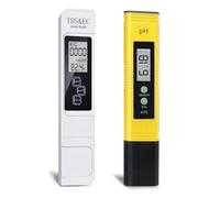 GuDoQi Medidor Digital PH TDS EC con Rango 0-9990, Temperatura y PH 0-14, Calidad del Agua para Acuario, Piscina Hidropónica, Laboratorio