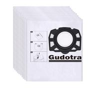 Gudotra 10 Bolsas de Repuesto para Aspiradora WD3 Compatibles con Kärcher WD2Plus WD2 WD3 KWD 1 KWD 2 KWD 3 MV 3 WD 3.200-WD 3.800 M SE 4001 SE 4002, Repuesto 2.863-314.0 KFI 357 Bolsa de Aspiradora
