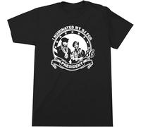 GUDU Eric B and Rakim T Shirt My DJ for President Hip Hop Turntable Black XL