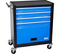Güde 40879 GW 4.1 - Carro de Taller (4 cajones, soporta hasta 75 kg, Metal, Compacto), Color Azul