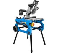 Güde 55174 mesa/sierra ingletadora tronzadora/GFO 1401, 1400 W, 230 V, color azul