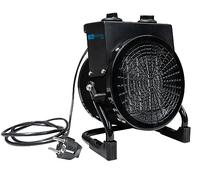 Güde 85178 - Calefactor cerámico GH 2000 K (2000 W, 2 niveles de calor 1000/2000 W, 45 m³ de capacidad máxima de calefacción, elemento calefactor de cerámica PTC, termostato continuo, protección