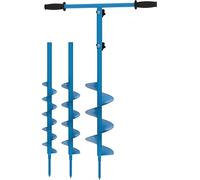 Güde 94415 GH 80-150 - Broca manual 3 en 1 (incluye tres accesorios diferentes), color azul, 68 x 23 cm