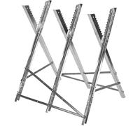 Güde 94899 GSB 600-680 - Caballete (para leña o leña, apto para motosierras de cualquier tipo, altura ajustable, portátil, plegable)