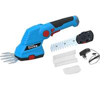 Güde 95508 - Kit de Mantenimiento de jardín inalámbrico GPS 7.2V-1.5 Li-Ion (batería de 7.2V, Li-Ion, Kit Compuesto por Punta de cizalla de césped, seto y cortaarbustos), Color Azul