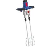 Güde Agitador GRW 1811.1 TWIN (1800 W, transmisión de 2 velocidades, 0-460 | 0-620 1/min máx. velocidad de ralentí, 100 l máx. volumen de mezcla, reducción del tiempo de mezcla hasta 50%, función de