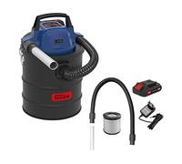 Güde AS 18-201-05 Aspirador de Cenizas inalámbrico, Negro/Azul