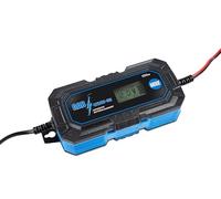 Güde Automatik Batterieladegerät Gab 12V/6V-10A (autom. Inverter-Batterielader für 6/12 V Batería, 4-200 Ah Batteriekapazität, 160 W Netzleistung, 10 A eff. Ladestrom, LCD-Anzeige, Rettungsfunktion)