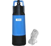 Güde Bomba sumergible a presión GDT 1200 (1200 W, capacidad de extracción: 6000 l/h, altura máxima de extracción: 40 m, profundidad máxima de inmersión: 12 m, 4 ruedas de Noryl, eje de acero