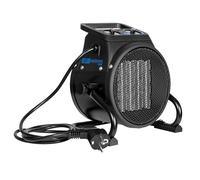 Güde Calefactor eléctrico GEH 2000 P (2000 W, TÜV/GS, niveles de calor 1000/2000 W, función de ventilador, potencia del ventilador 197 m³/h, elemento calefactor cerámico PTC, termostato continuo,