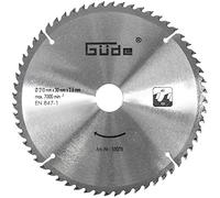 Güde Carbide hoja 210 x 30 mm con 60 dientes