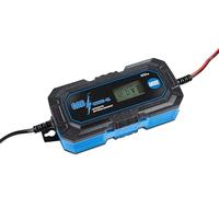 Güde Cargador automático de batería Gab 12 V/6 V-4 A (Cargador de Coche de 6 V/12 V, 4 A, Capacidad de la batería: 4 - 120 Ah, Totalmente automático, Cargador de Mantenimiento, polaridad inversa y