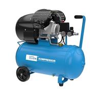 Güde Compresor 405/10/50 - 230 V, caldera de 50 litros, 2,2 kilovatios, presión máxima 10 bar, eff. Cantidad de entrega a 0 bar, 250 l/min, 2 cilindros V agregado lubricado con aceite, 2 manómetros, 2