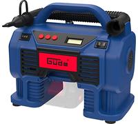 Güde Compresor de batería K 18-0 (18 V o encendedor de cigarrillos, presión máxima: 11 bar, eff. Cantidad de entrega: 10 l/min, flujo de aire: 22 m³/h, luz de trabajo LED, sin batería ni cargador)