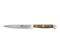 Güde E464/13 - Cuchillo tomatero Alpha Roble 13 cm Madera de cubas de Roble (h.nr.)