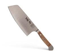 Güde Solingen-Chai Dao, Cuchillo de Cocina Chino Forjado, 16 cm, Madera de Roble de Barril, Alpha-FASSEICHE-Doble virola, Hecho a Mano en Alemania, Chrome Steel