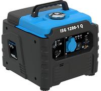 Güde Generador de corriente inverter ISG 1200-1 Q (motor de 4 tiempos, gasolina, 1,3/1,76 kW/CV, 1 x 230 V, 2 x USB, máx. 1200 W, autonomía hasta 6 h, depósito de 3 L, protección contra sobrecargas,