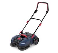 Güde GKM 18-401-30 Barredora inalámbrica (serie E³ 18V, Li-Ion, ancho de barrido de 61 cm, potencia de superficie 1800 m² por hora, volumen del depósito de suciedad 20 l, arco plegable, batería 4 Ah y