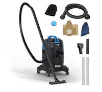 Güde GS 30-1600 - Aspirador de Lodo 3 en 1, 230 V, 1600 W, 180 milibar de presión Negativa, depósito de 30 litros, Manguera de aspiración de 4 Metros, Tubo de aspiración, Boquilla combinada, Boquilla