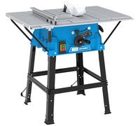 Güde GTK 2000.1 - Sierra circular de mesa, 230 V, 2000 W, 4800 rpm, altura de corte 8,7 cm, hoja de sierra de carburo de 25 cm, mesa de 63 x 54 cm, conexión de aspiración