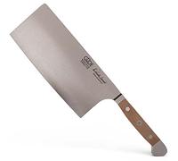Güde Hackmesser EICHE Serie Klingenlänge Fasseichenholz Solingen Cocinero Forjado, 18 cm, Madera de Roble de Barril, Alpha-FASSEICHE, Doble virola, Hecho a Mano en Alemania, Cuchillo de Cocina Chino