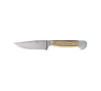 Güde Jagdnicker, geschmiedet, Serie, Doppelkropf, Griff Solingen-Cuchillo de Caza Forjado, 11 cm, Madera, Alpha-Olive-Doble virola, Hecho a Mano en Alemania, Unisex, Marrón, Talla única