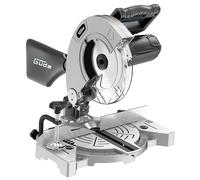 Güde Kappsäge GKS 2134.1 (230 V, 1100 W, 5500 1/min Motordrehzahl, 210 mm Sägeblatt-Ø, Kopf bis 45° schwenkbar, Schnittbereich (bei 90°/90°) 60 x 120 mm, L Staubfangsack & HM Sägeblatt)