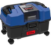 Güde NTST 18-201-05 - Aspirador en seco con batería (depósito de 18 V, 10 L, 4 ruedas, boquilla para suelo y juntas, filtro, incluye batería de 2,0 Ah y cargador)