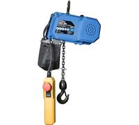 Güde Polipasto de Cadena eléctrica GEKZ 300 (230 V, 410 W de Potencia del Motor (P1), Carga máxima de 300 kg, Longitud de Cadena de 3 m, con Parada de Emergencia, Freno de transmisión mecánica de