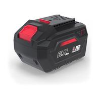 Güde ProVolt APPV 18-60 - Batería de ion de litio de 18 V, capacidad de batería de 6 Ah, 108 Wh de potencia, intercambio de energía fácil, goma antideslizante, indicador de capacidad, apto para todos
