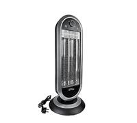 Güde Radiador por infrarrojos GIH 900 (900 W de potencia de calefacción, 2 niveles de calor (450/900 W) con o sin oscilación, capacidad máxima de calefacción de 20 m³, elementos calefactores de