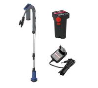 Güde RFP 12-201-04 - Bomba de barril de lluvia con batería (12 V, 1500 l/h, prueba buena, protección contra marcha en seco, altura de extracción de 11 m, tamaño máximo de grano 0,5 mm, válvula de