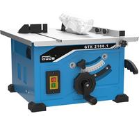 Güde Sierra circular de mesa GTK 2100.1 (1200 W, TÜV/GS, 2950 1/min, altura de corte 45 mm, hoja de sierra HM Ø 210 mm, tope en ángulo y paralelo, conexión para sistema de extracción, protección