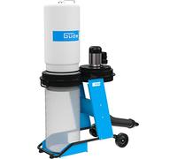 Güde Sistema de aspiración GAA 65.1 (550 W, Potencia de Aire 1150 m³/h, presión Negativa 1145 pa, Manguera de aspiración de 2 m, conexión de aspiración Ø 100 mm, Volumen del depósito 65 l, Incluye