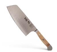 Güde Solingen-Chai Dao, Cuchillo de Cocina Forjado, 16 cm, Madera, Alpha-Olive-Doble virola, Hecho a Mano en Alemania, Chrome Steel