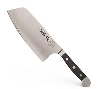 Güde Solingen-Chai Dao, Cuchillo de Cocinero Chino Forjado, 16 cm, Pom Negro, Alpha-Doble virola, Hecho a Mano en Alemania, Chrome Steel