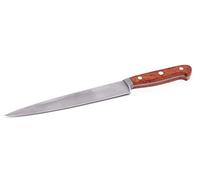 Güde Solingen - Cuchillo jamonero Acero de Damasco Forjado, 21 cm, Madera de Palo fierro, Cuchillo de Trinchar, F.GÜDE, Hecho a Mano en Alemania