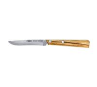 Güde Solingen - Cuchillo Multiusos de Madera con Filo de Sierra, 10 cm, Uni, Madera de Olivo