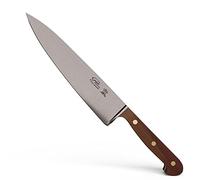 Güde Solingen Tradition-Cuchillo de Cocinero Forjado, 21 cm, Madera de Ciruela, K.GÜDE, Hecho a Mano en Alemania, Chrome Steel, Marrón