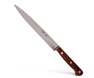 Güde Solingen Tradition - Cuchillo filetero flexible forjado, 21 cm, madera de ciruela, K.GÜDE, Hecho a mano en Alemania