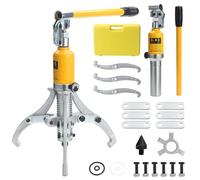 Gueenky 5T Extractor Hidráulico, 3 Mordazas Extractor Hidráulico Engranaje Extractor Hidráulico de Rodamientos de Rueda Extractor Hidráulico para Cubos Poleas