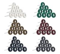 Gueenky 60 discos abrasivos para pulir, grano 80/150/240/320/600/1000, accesorio de pulido para herramientas rotativas Dremel