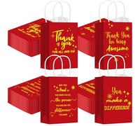 Gueevin 40 bolsas de regalo de agradecimiento a granel para aula, escuela, limpieza, empleado, asociado, regalo de agradecimiento para compañeros de trabajo, equipo de tecnología quirúrgica, gracias