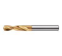 Gühring 9055210120000 - Broca helicoidal corta DIN 1897 tipo Gt 12, 0 mm, plateado/oro