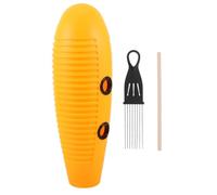 Güiro de Ritmo Latino de Plástico con Raspador, Juego 1